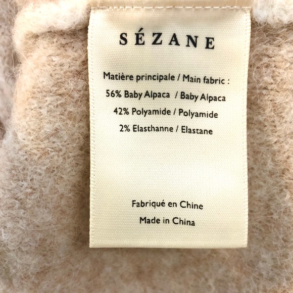 Sézane Becky Gingham Jumper Paris Sweater - Picture 9 of 15